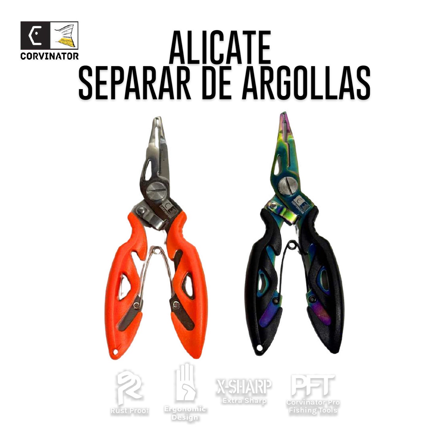 ALICATE CORVINATOR SEPARADOR DE ARGOLLAS