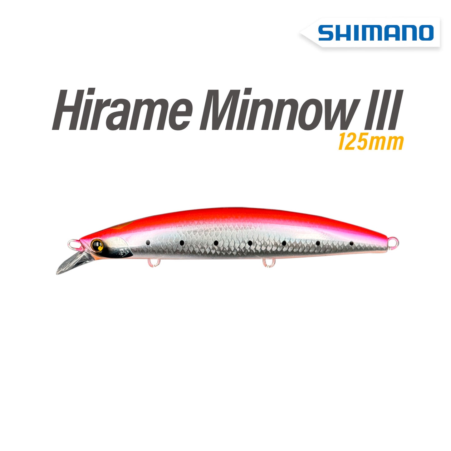 SEÑUELOS SHIMANO HIRAME MINNOW III