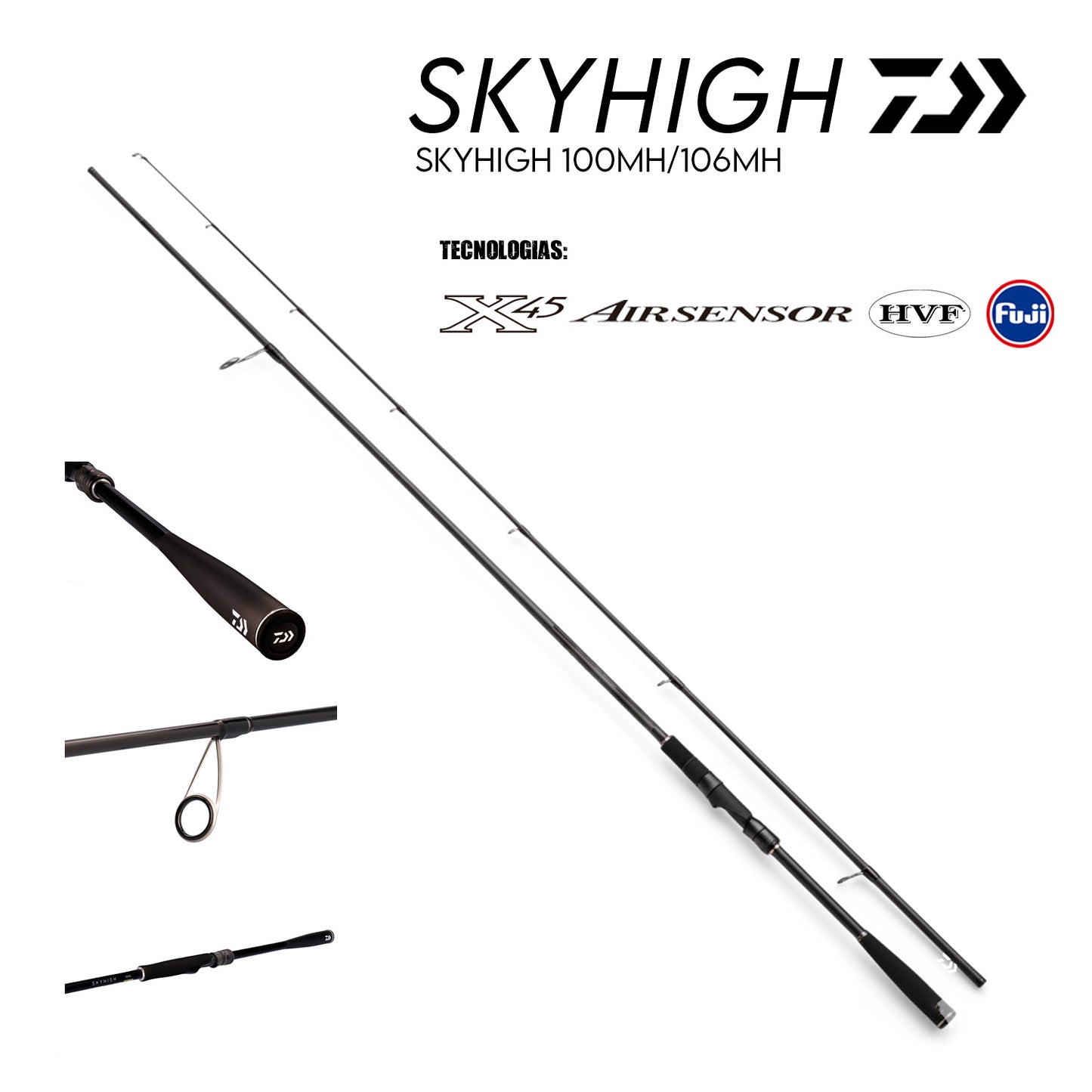 CAÑA DAIWA SKYHIGH 100MH/106MH 3.05M