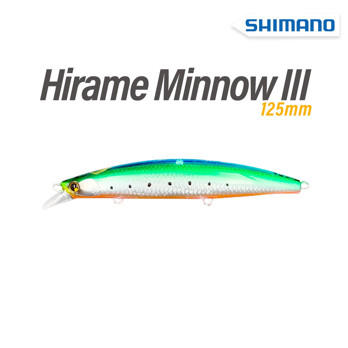 SEÑUELOS SHIMANO HIRAME MINNOW III
