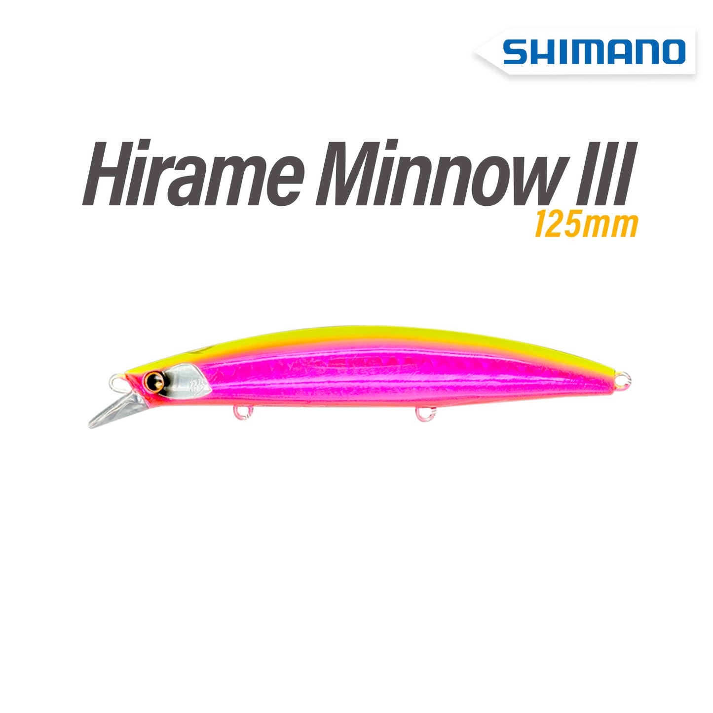 SEÑUELOS SHIMANO HIRAME MINNOW III