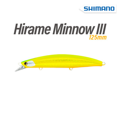 SEÑUELOS SHIMANO HIRAME MINNOW III