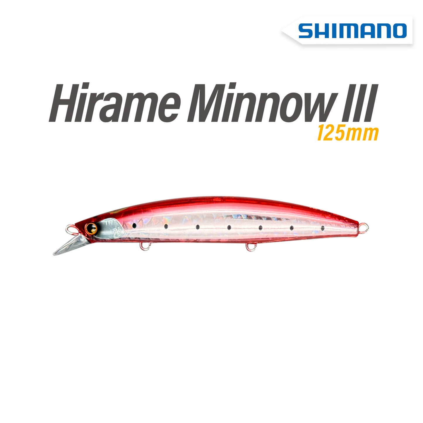 SEÑUELOS SHIMANO HIRAME MINNOW III