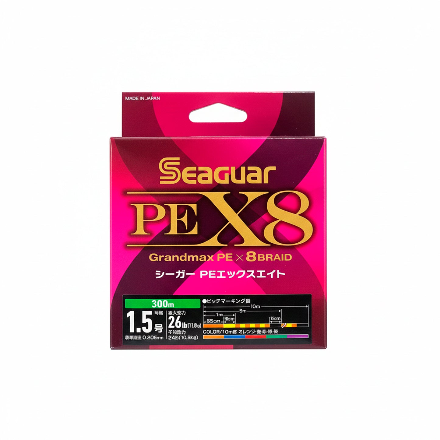 SEAGUAR GRANDMAX PE X 8BRAID 300M