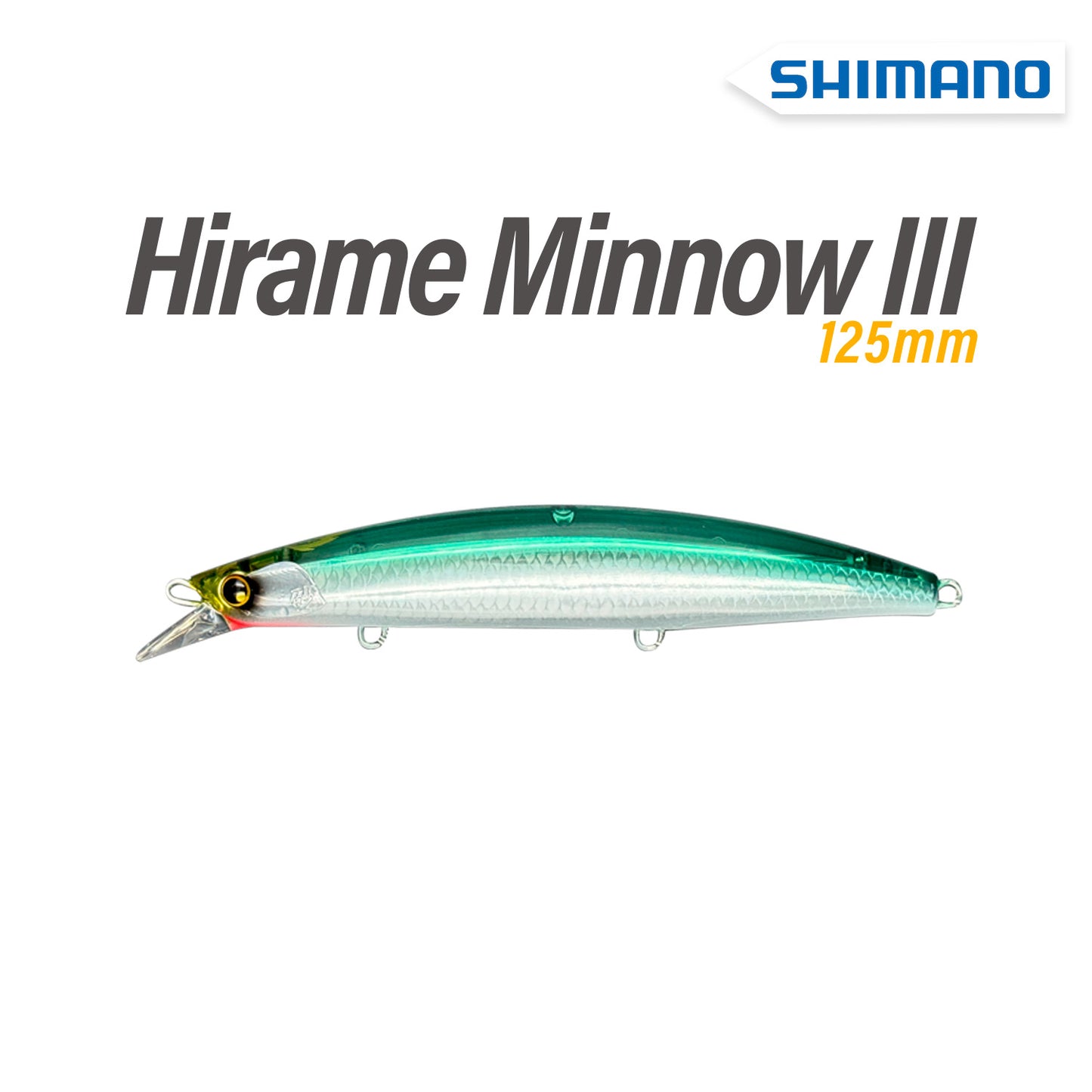 SEÑUELOS SHIMANO HIRAME MINNOW III