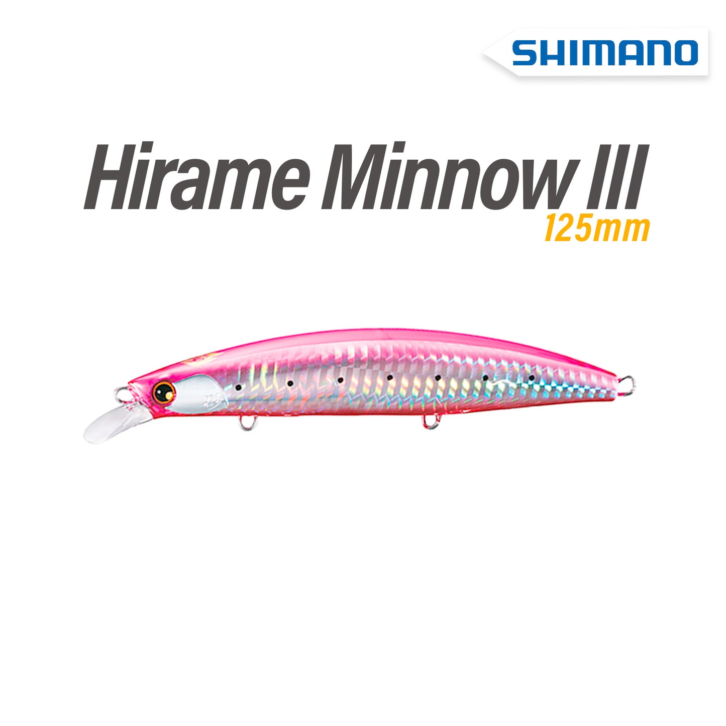 SEÑUELOS SHIMANO HIRAME MINNOW III
