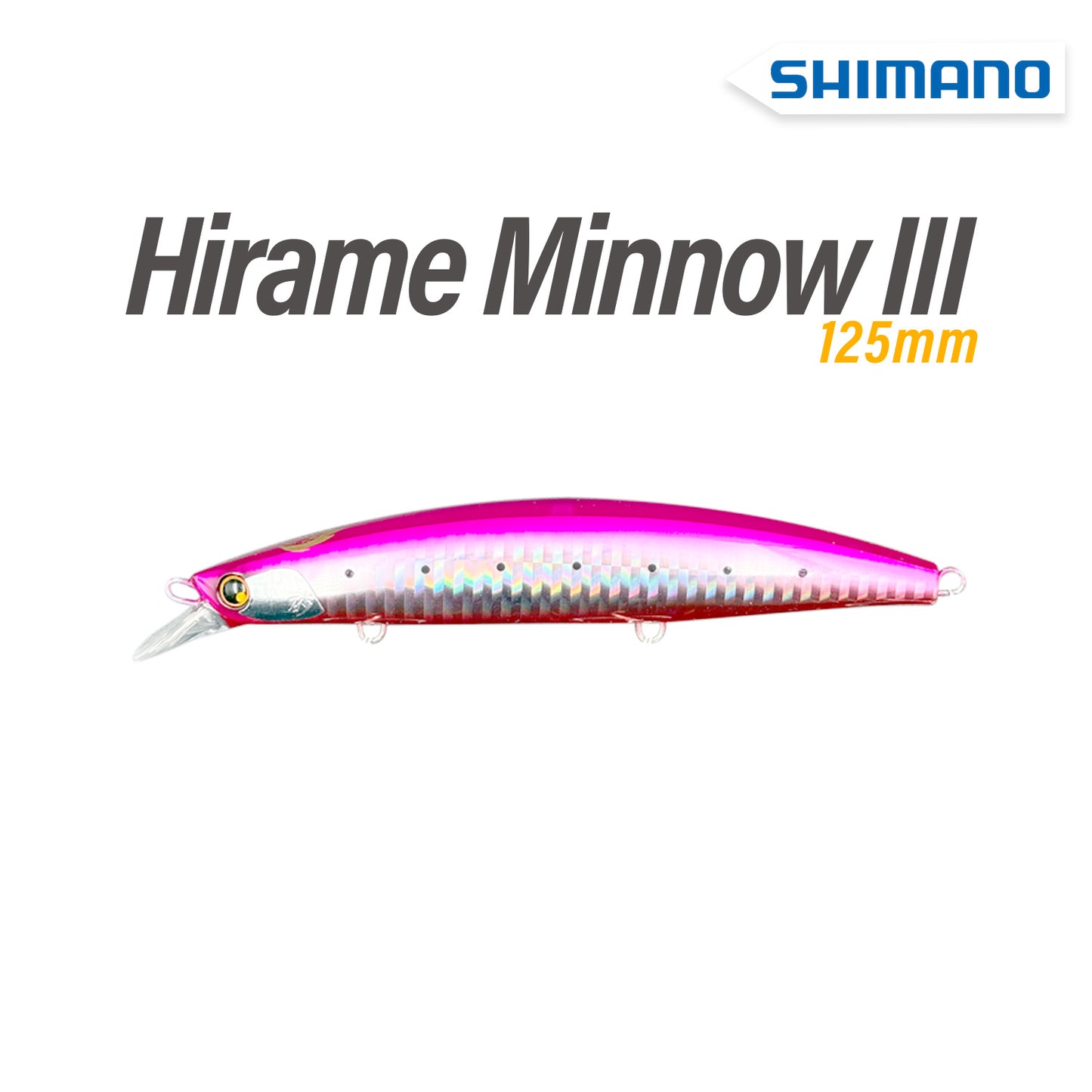 SEÑUELOS SHIMANO HIRAME MINNOW III