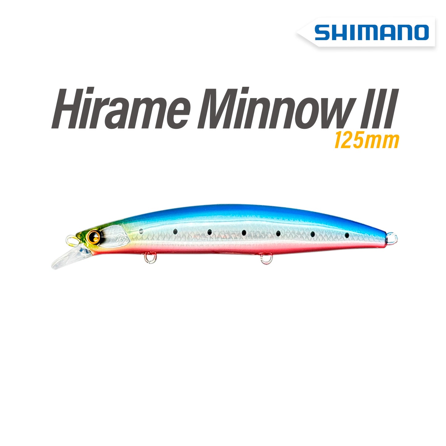 SEÑUELOS SHIMANO HIRAME MINNOW III