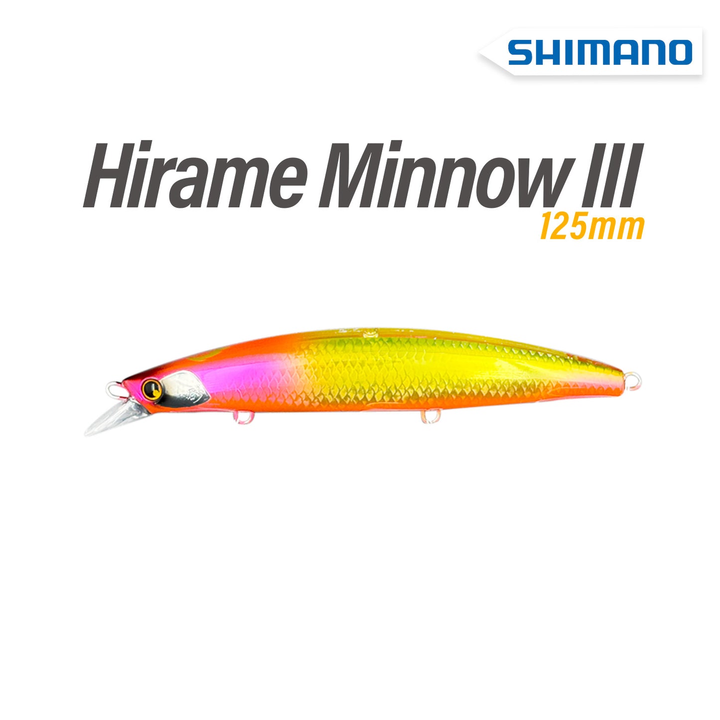 SEÑUELOS SHIMANO HIRAME MINNOW III