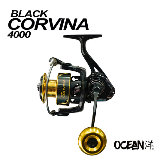 CARRETE OCEAN BLACK CORVINA 4000