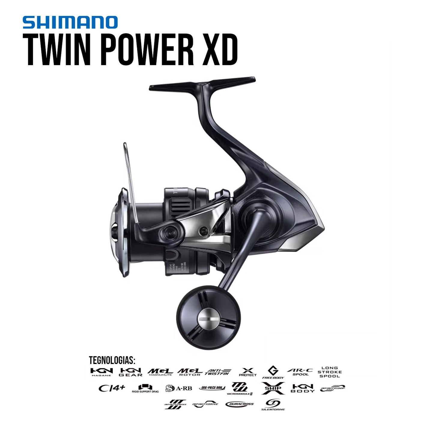 CARRETE SHIMANO TWIN POWER XD 2025