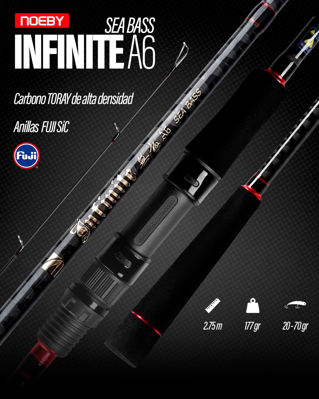 CAÑA NOEBY INFINITE 2.75M
