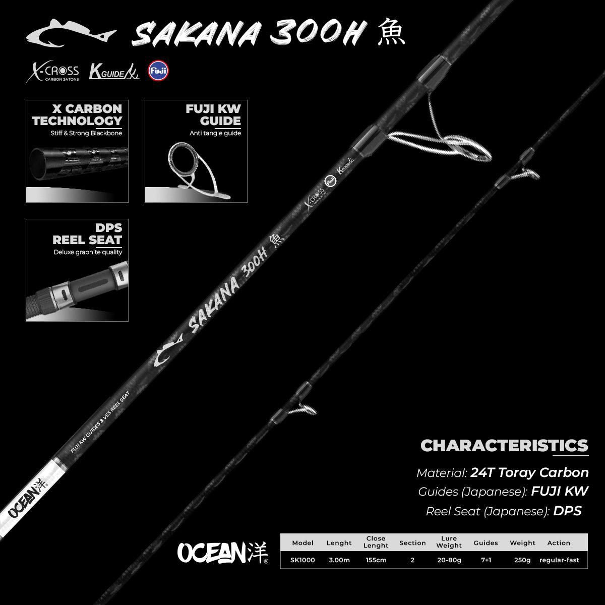 CAÑA OCEAN SAKANA 300H