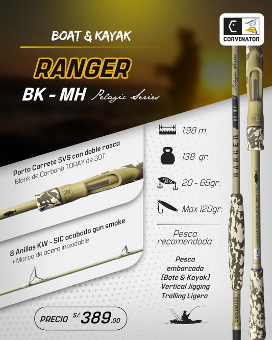 CAÑA CORVINATOR RANGER BK - MH